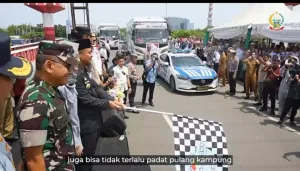 Gubernur Sulsel Lepas 1.000 Peserta Mudik Gratis di CPI Makassar, 35 Bus Siap Antar Pemudik ke Kampung Halaman