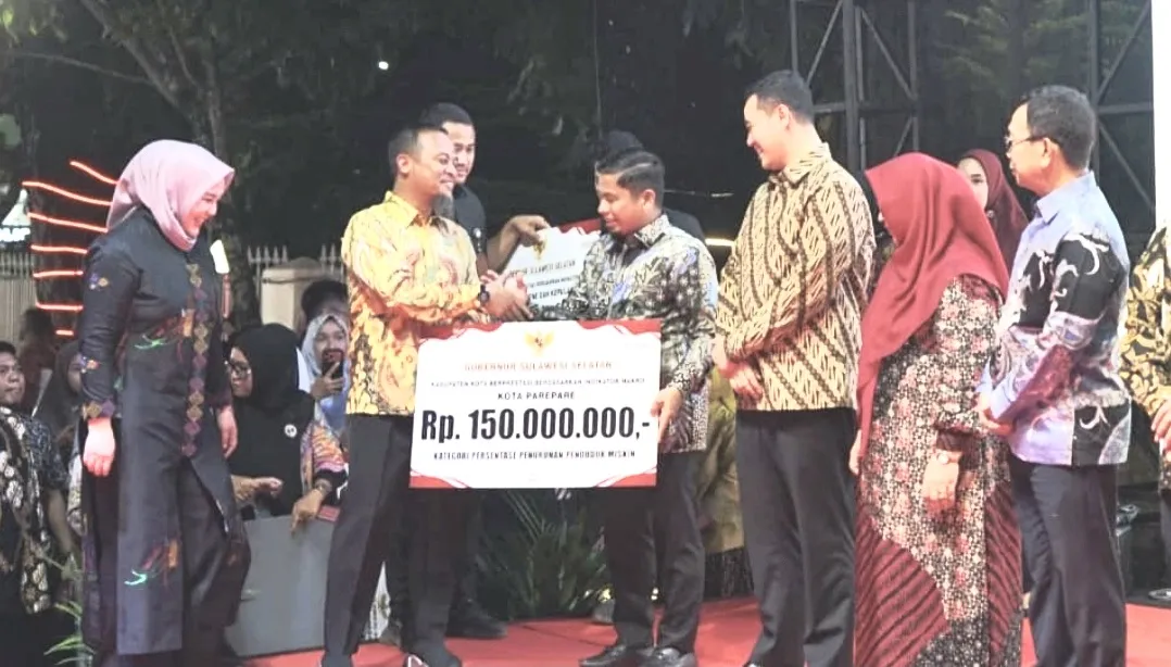 Pemkot Parepare Raih Dua Apresiasi dari Pemprov Sulsel, Bukti Kinerja Nyata untuk Masyarakat