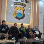 MD KAHMI Kota Parepare saat melaporkan Abu Janda dan Ade Armando di Polresta Kota Parepare