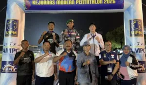 Parepare Bersinar di Kejurnas Modern Pentathlon, Jumaedi Sumbang Emas untuk Sulsel
