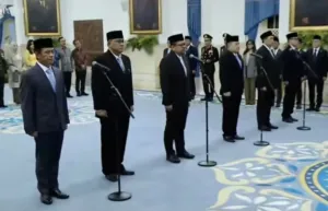 Perkuat Sektor Strategis, Presiden Prabowo Subianto Resmi Lantik Enam Pejabat Baru Kabinet Merah Putih