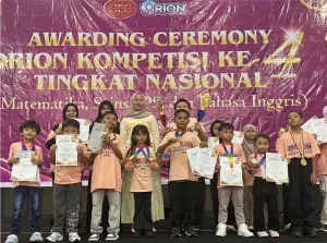 Harumkan Nama Daerah, Pelajar Sidrap Borong 14 Medali di Final Nasional Orion 4 Malang