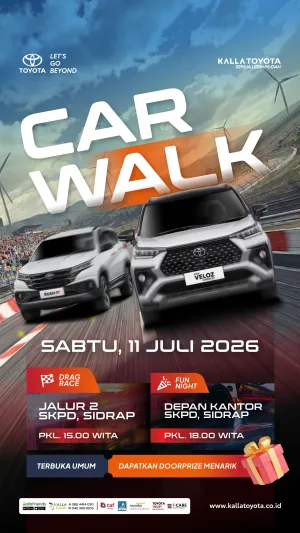 Sidrap Geger! Kalla Toyota Sidrap Bikin Pesta Otomotif Terpanas, Ada Drag Race Hingga Hujan Doorprize!