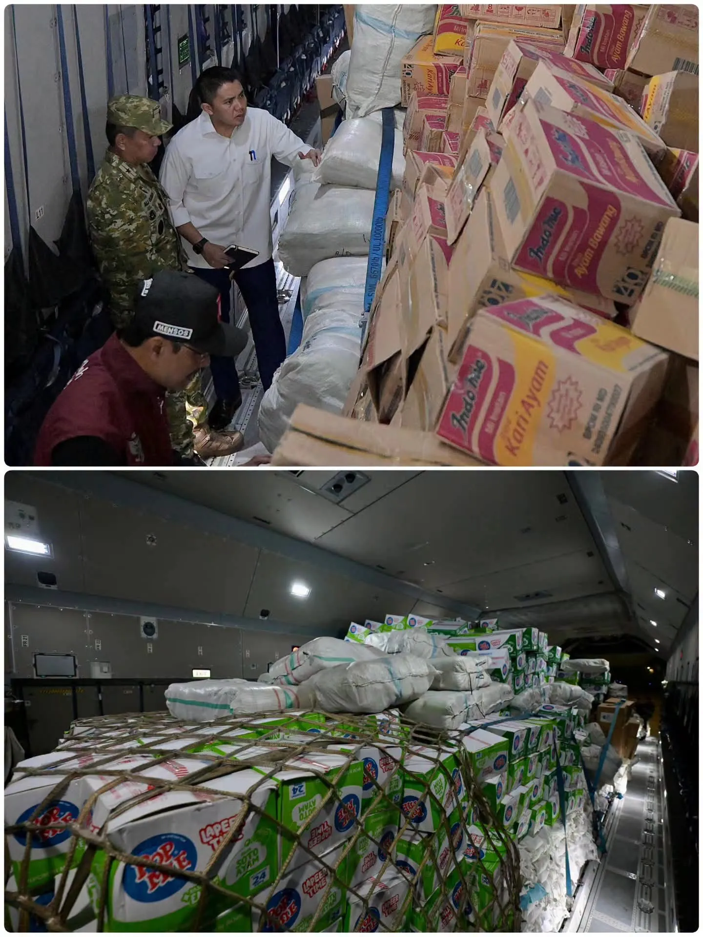 Instruksi Presiden Prabowo, Pemerintah Kembali Terbangkan 65 Ton Logistik untuk Korban Bencana di NTT